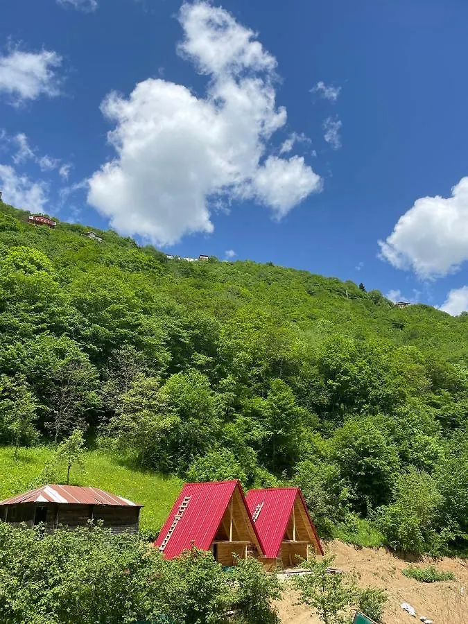 Üdülőközpont Bizim O'Ra Kueme Evleri & Bungalov Trabzon Törökország